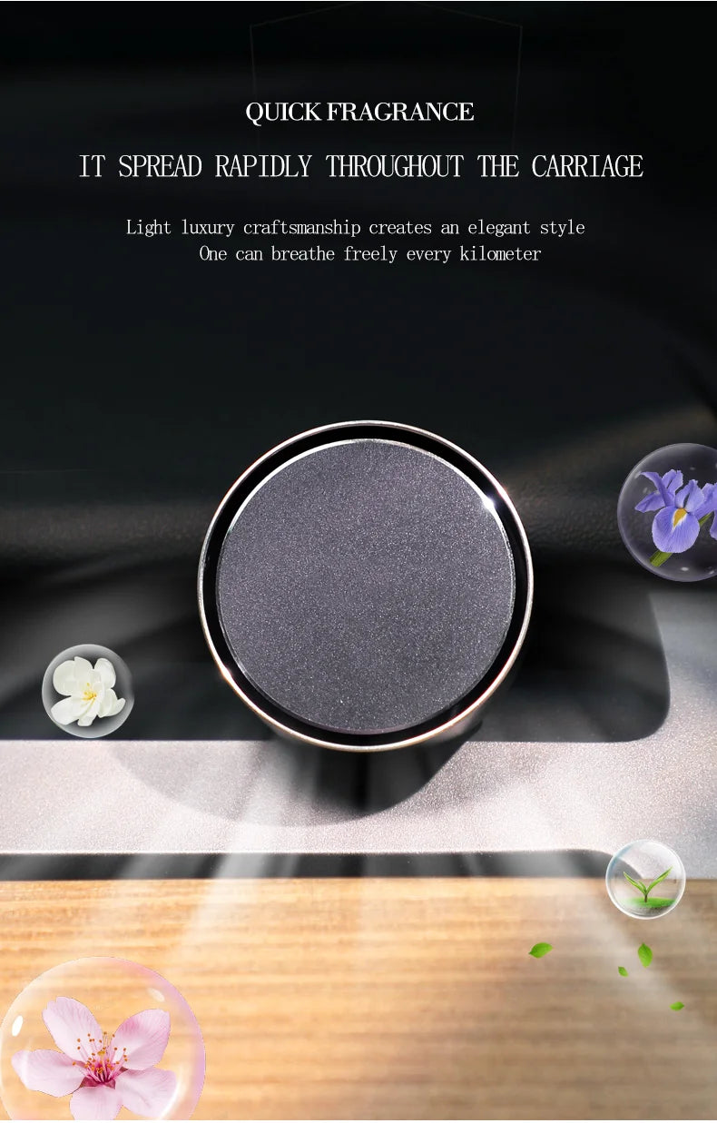Premium Car Air Freshener Clip β Solid Aromatherapy Fragrance for Car Interior