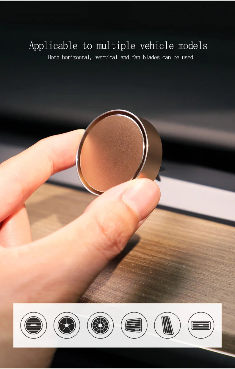Premium Car Air Freshener Clip β Solid Aromatherapy Fragrance for Car Interior