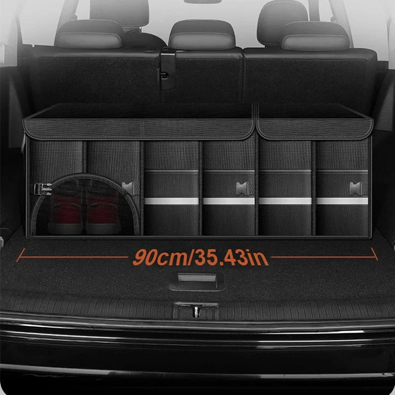 Foldable Trunk Storage Box – Waterproof Large-Capacity Car Organizer (36L / 72L / 110L)