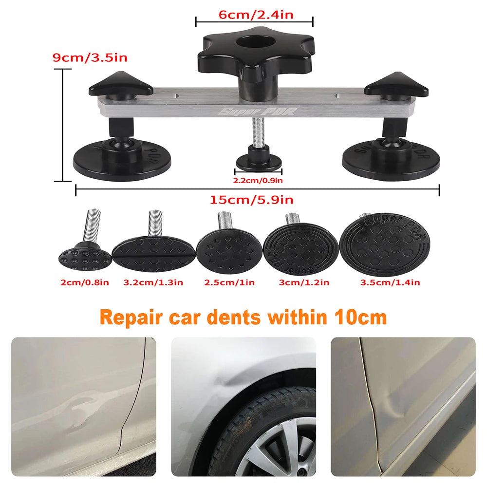 Car Dent Repair Kit – Professional Paintless Dent Removal Tools (Basic & Pro Set)