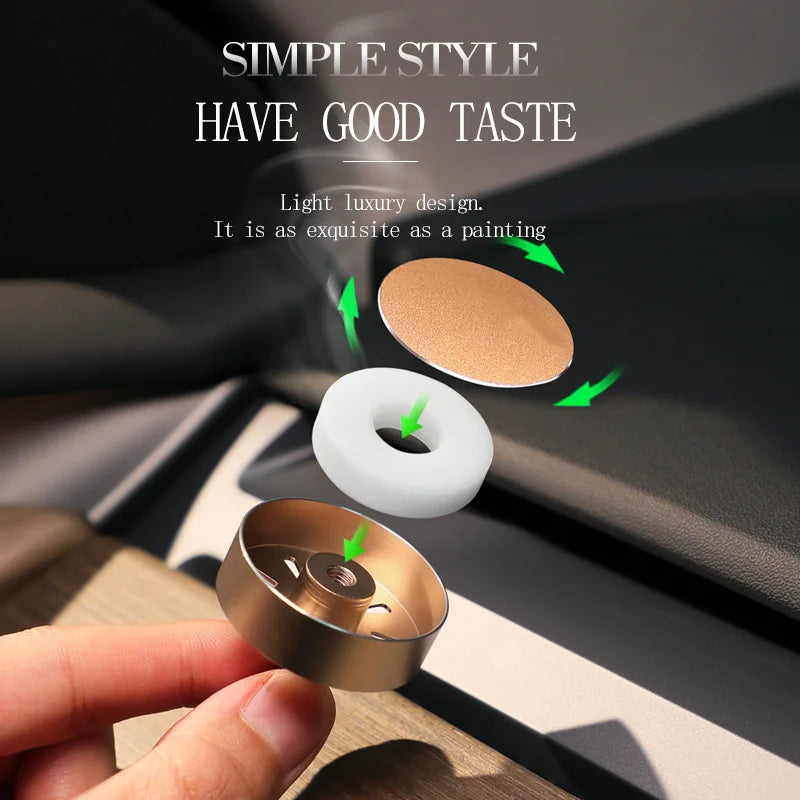 Premium Car Air Freshener Clip β Solid Aromatherapy Fragrance for Car Interior