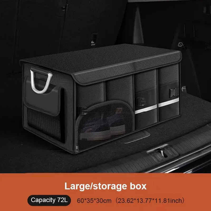Foldable Trunk Storage Box – Waterproof Large-Capacity Car Organizer (36L / 72L / 110L)