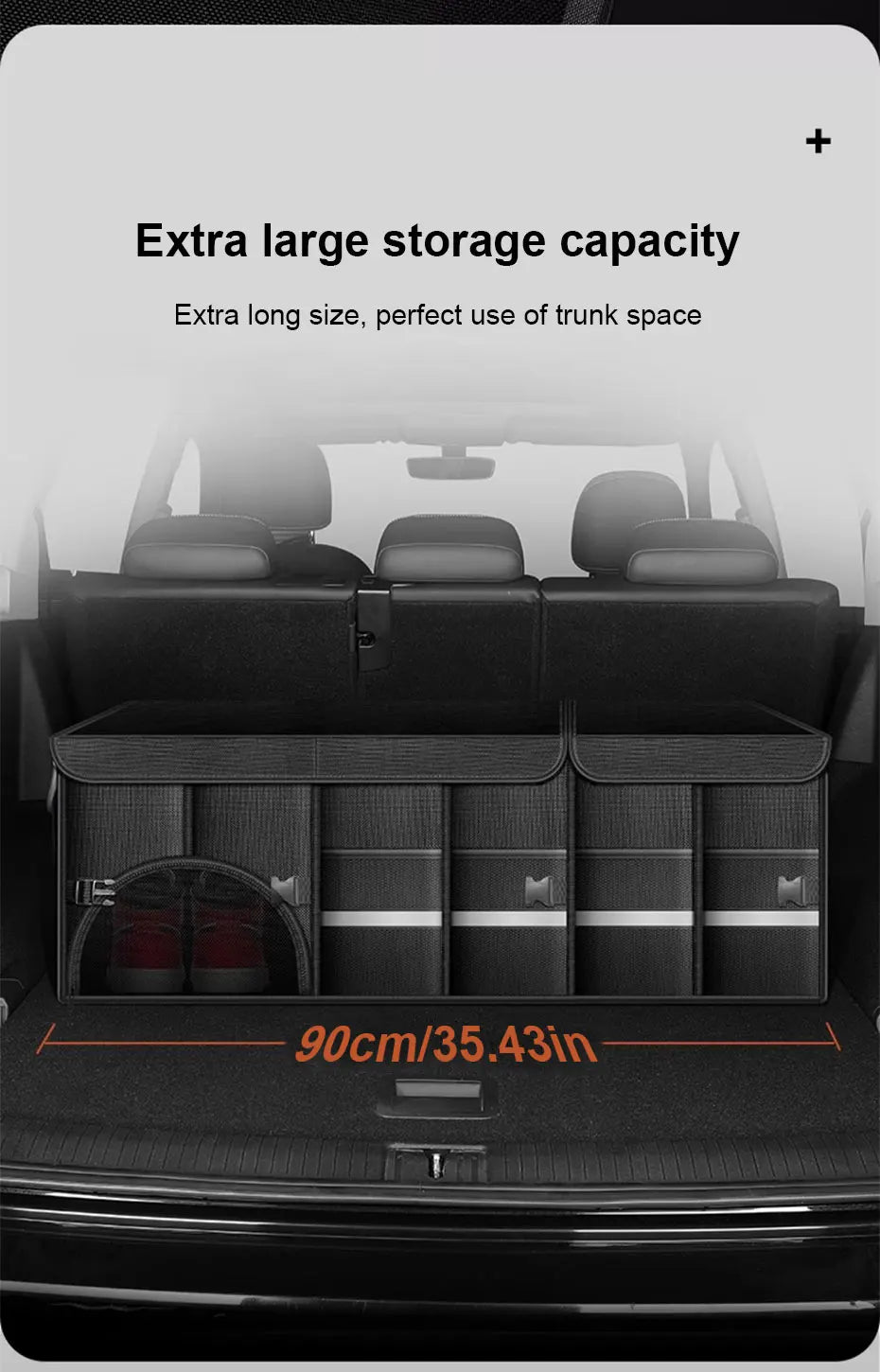 Foldable Trunk Storage Box – Waterproof Large-Capacity Car Organizer (36L / 72L / 110L)