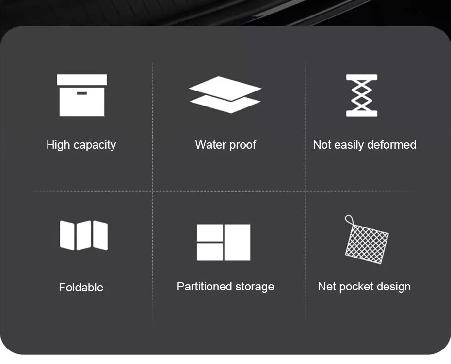 Foldable Trunk Storage Box – Waterproof Large-Capacity Car Organizer (36L / 72L / 110L)