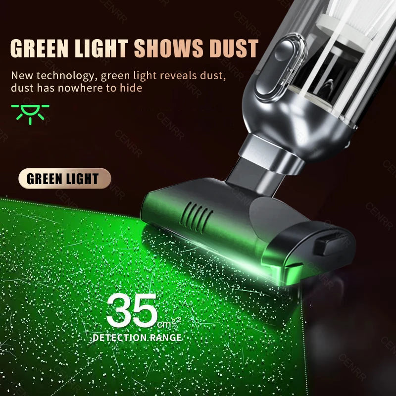 SwiftVac™ 998000PA Cordless Car Vacuum Cleaner – Powerful, Portable & Rechargeable