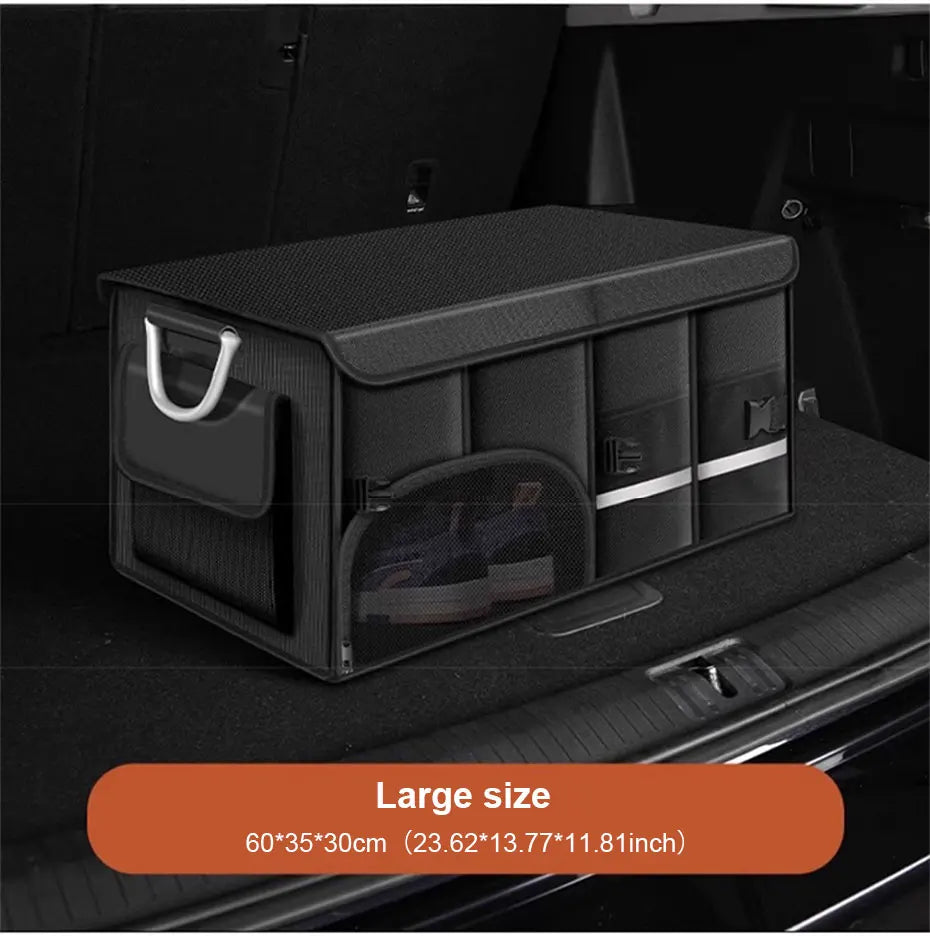 Foldable Trunk Storage Box – Waterproof Large-Capacity Car Organizer (36L / 72L / 110L)