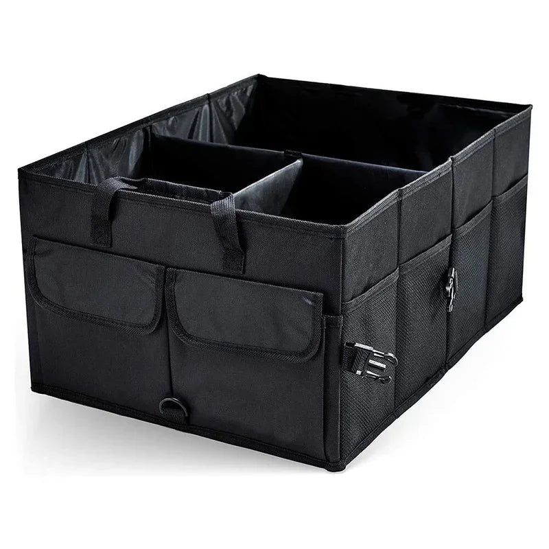Car Trunk Organizer – Large Capacity, Foldable & Durable Storage Box for Cars, SUVs & Trucks