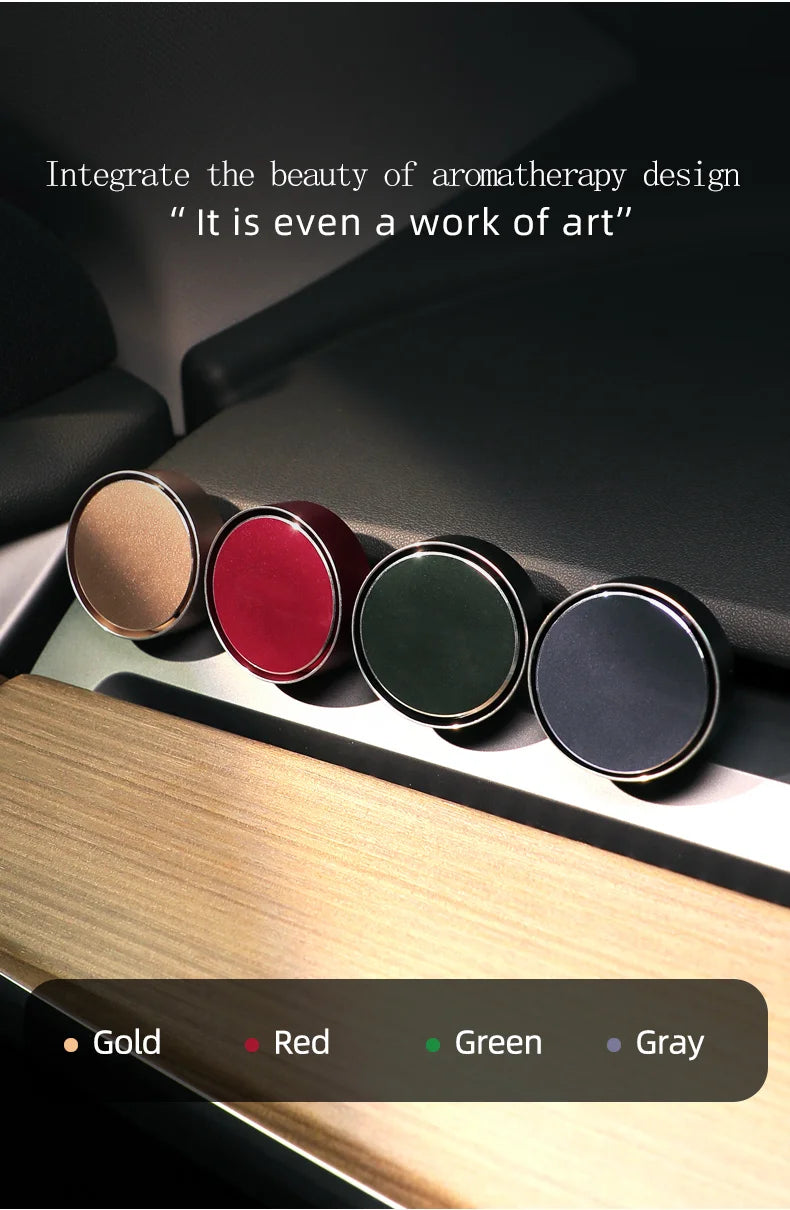 Premium Car Air Freshener Clip β Solid Aromatherapy Fragrance for Car Interior
