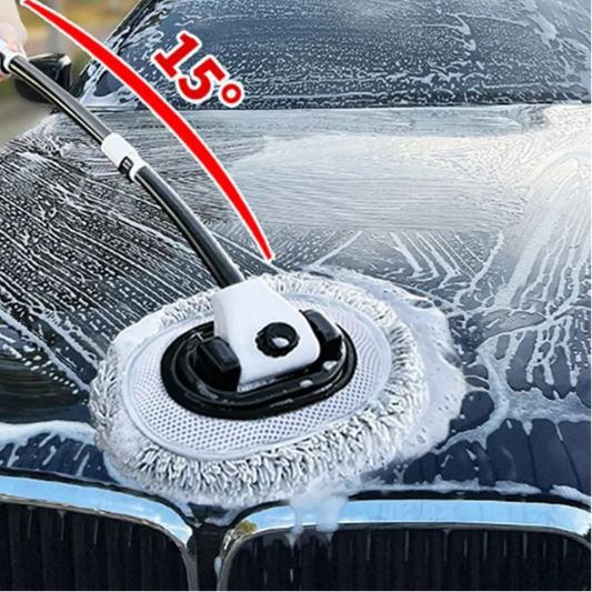 Car Cleaning Brush Kit – Telescopic Microfiber Mop & Wash Brushes for Easy Car Care