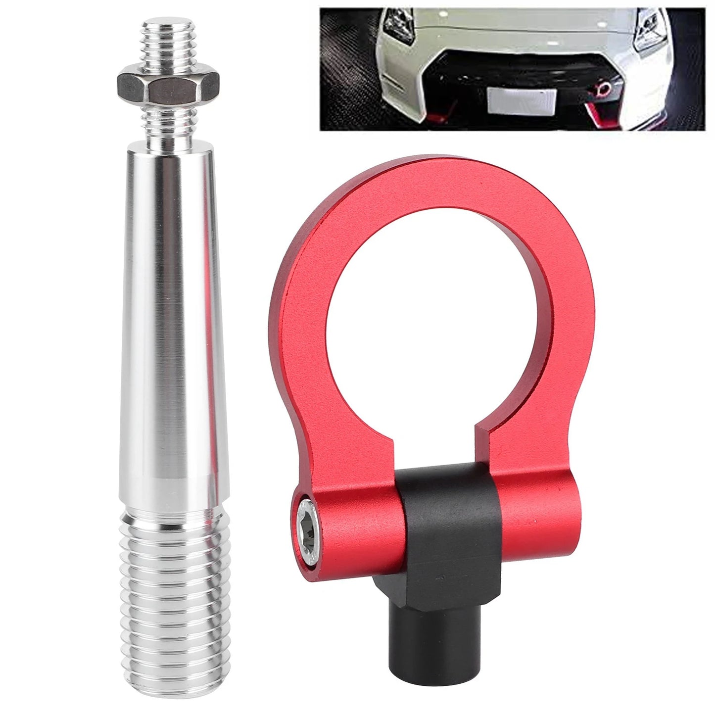 Universal Racing Tow Hook – Car Front & Rear Decorative Towing Ring