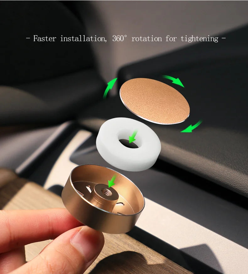 Premium Car Air Freshener Clip – Solid Aromatherapy Fragrance for Car Interior